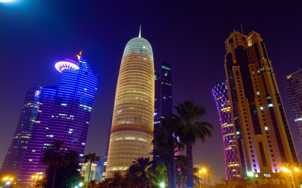 Skyline of Doha, Qatar