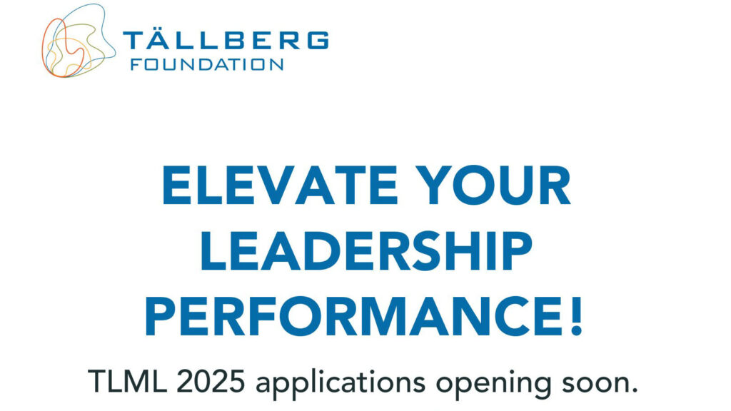 The Tällberg Leaders Mentoring Leaders program