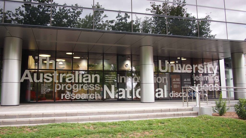 The Australian National University's student administration office (Australia Awards Scholarship)