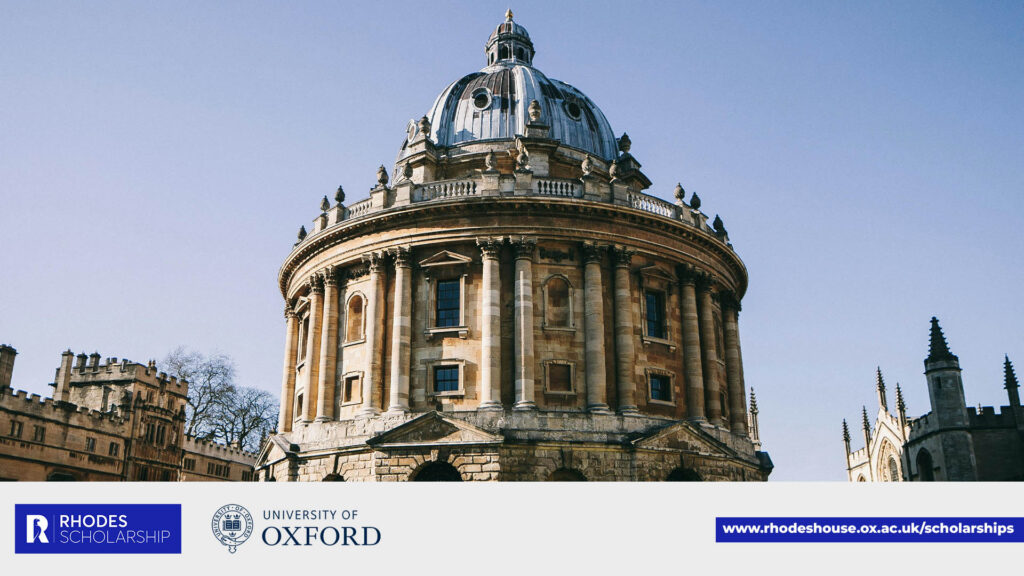 Rhodes Scholarship at the University of Oxford
