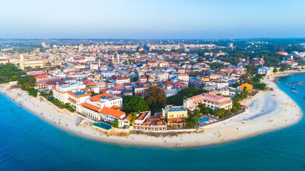 Zanzibar Island's Stone Town is one of the best places to visit in Africa at Christmas