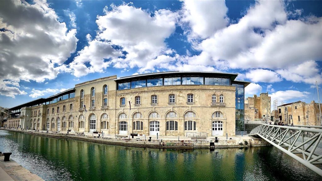 Former British Naval Base now American University of Malta. Malta Government Endeavour Scholarships Scheme